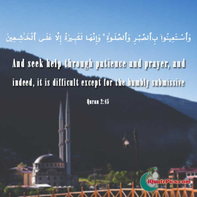 Patience Islamic Quotes